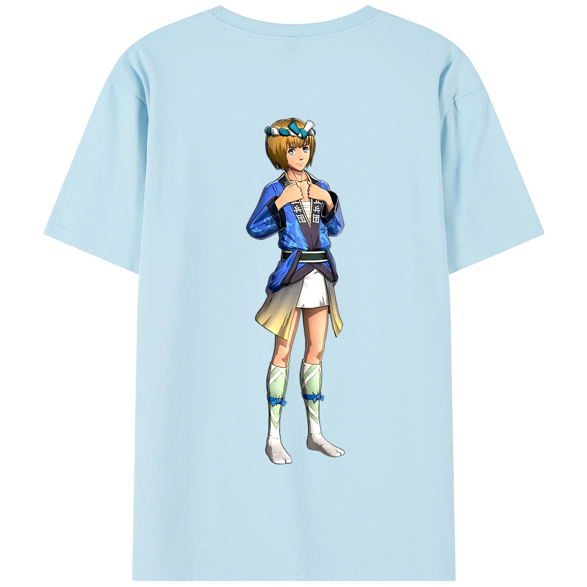 （画像用） 進撃の巨人 アルミン·アルレルト Attack on Titan Armin Arlert 綿100％半袖Tシャツ（背面プリント）